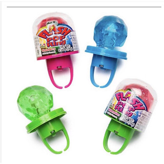Kẹo nhẫn có đèn flash pop ring kidsmania 16gr - mỹ