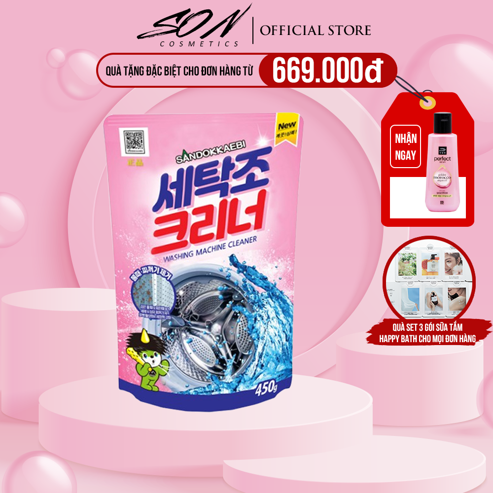 Bột tẩy lồng máy giặt Sandokkaebi 450g