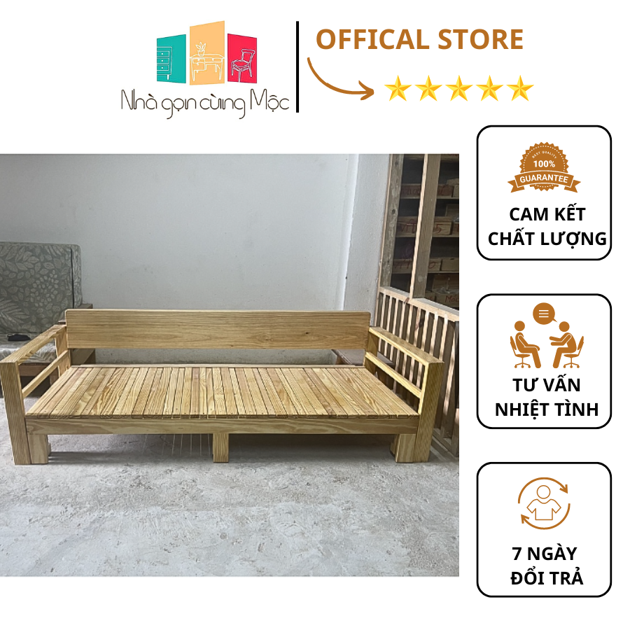 1m8 Sofa Giường Kéo Đa Năng Thông Minh Hai Trong Một, Giường Kéo Gấp Gọn Chất Liệu Gỗ Tự Nhiên Loại 
