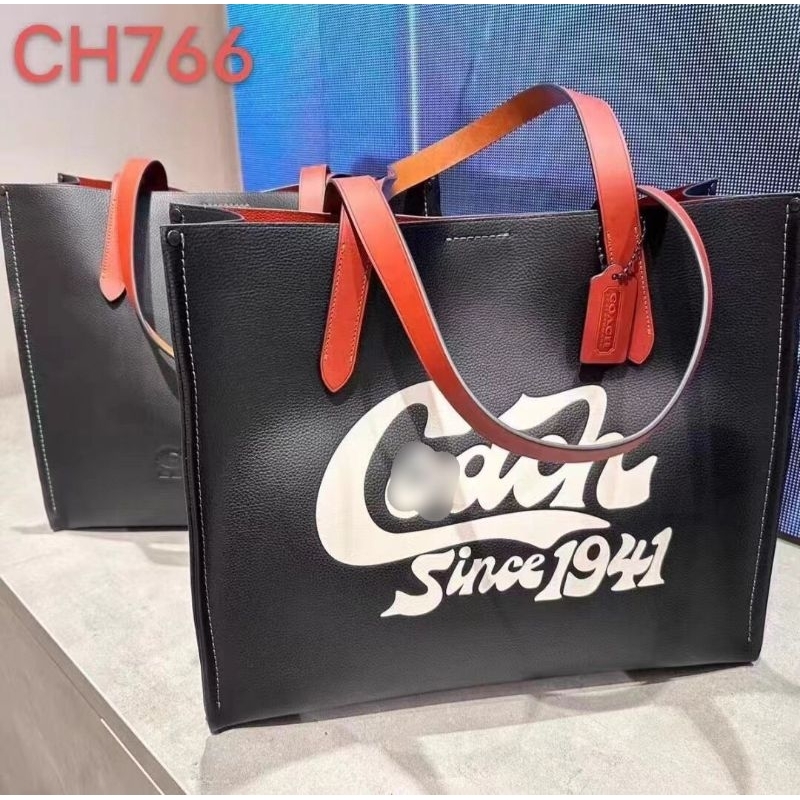 Túi COACH Relay Tote 34 With New York City