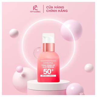 Serum chống nắng dưỡng trắng nâng tone lovelycc pink 50+ 30ml