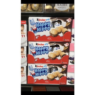 Bánh socola kinder happy hippo cacao (hộp 5 bánh)