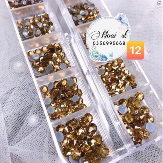 Đá khay nails số 22 - Mầu Vàng Trà Nhạt