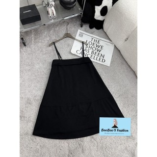 Đầm 2 dây đen dáng babydoll