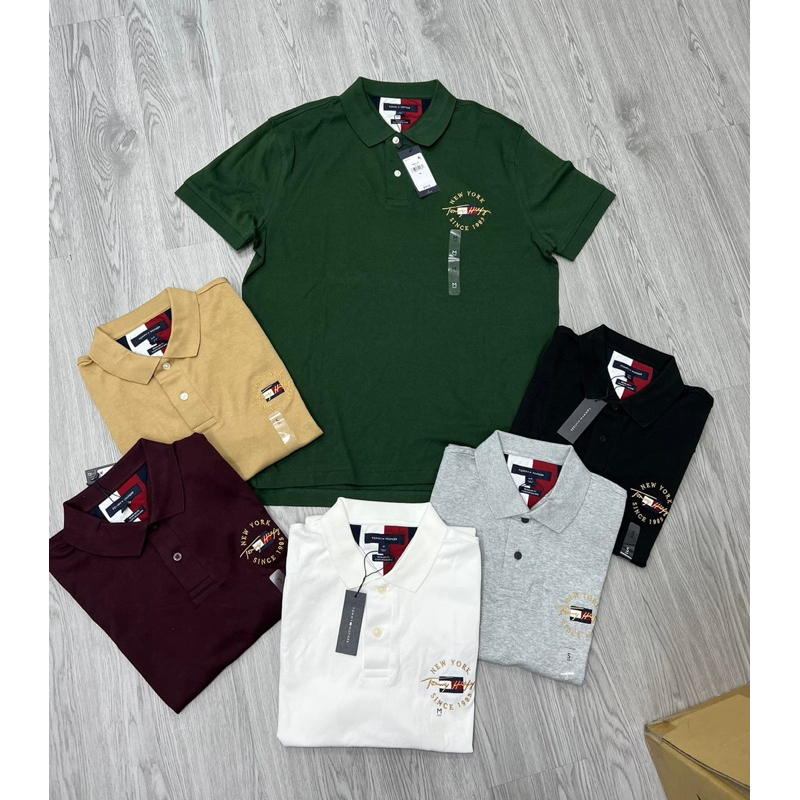 Áo polo Tommy Hilfinger pima cotton