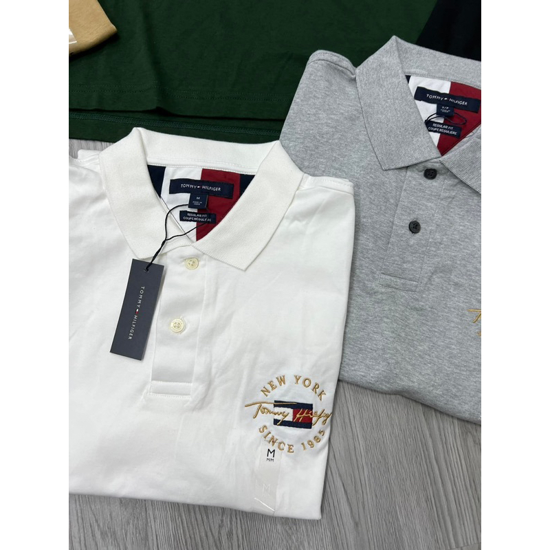 Áo polo Tommy Hilfinger pima cotton
