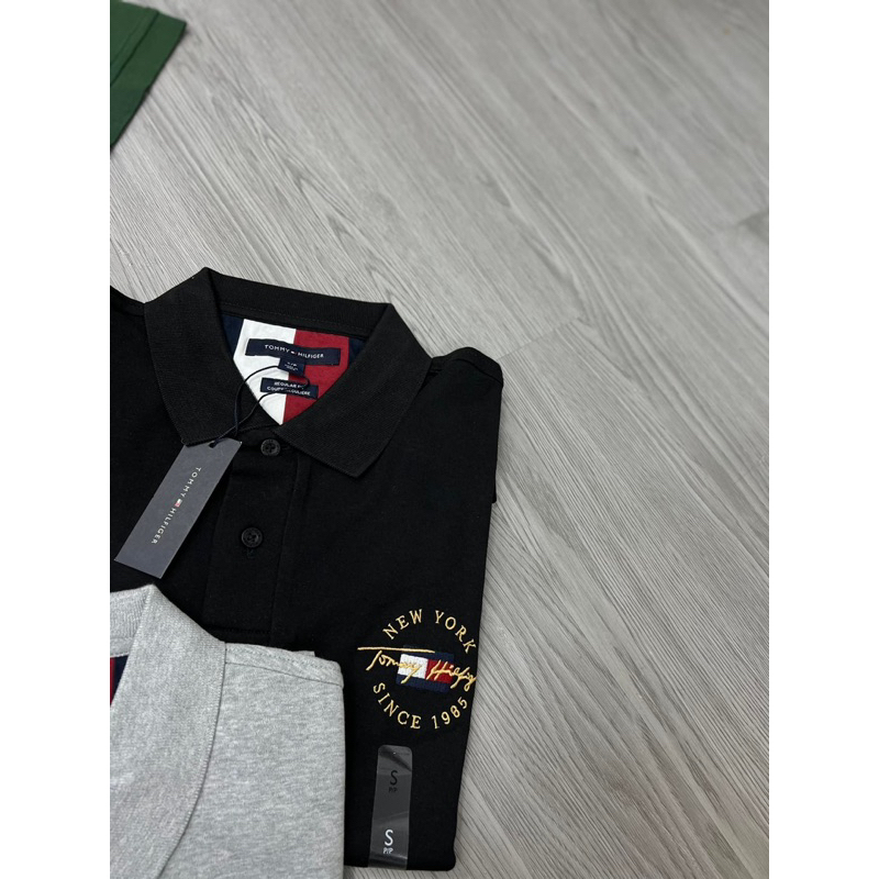 Áo polo Tommy Hilfinger pima cotton