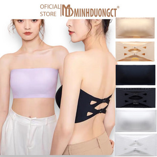 Áo Bra Nữ Su Quây Không Dây Trơn - Áo Ngực cúp Ngang Không Dây Su Đúc Bàn Tay Nâng Ngực [Minhduongct]