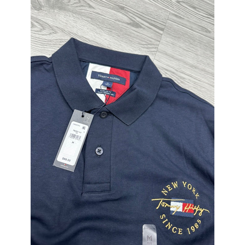 Áo polo Tommy Hilfinger pima cotton