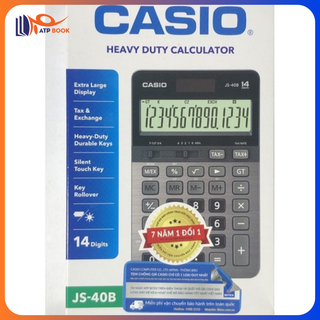 Máy tính casio js40b - bảo hành 7 năm - atpbook store