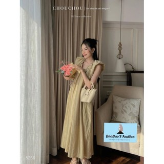 Đầm xuông dáng dài mix hoa