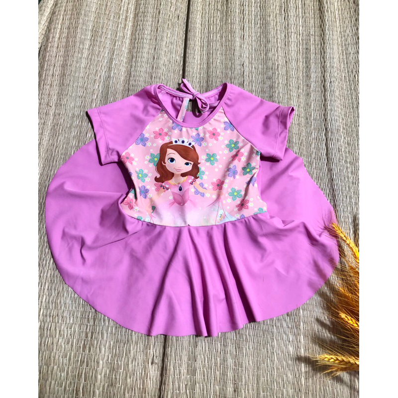 Bộ bơi cộc tay cho bé