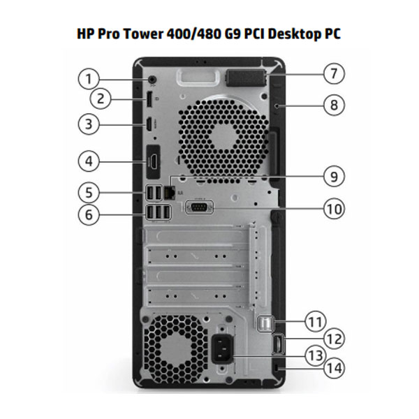 Máy tính đồng bộ HP Prodesk 400 G9 MT