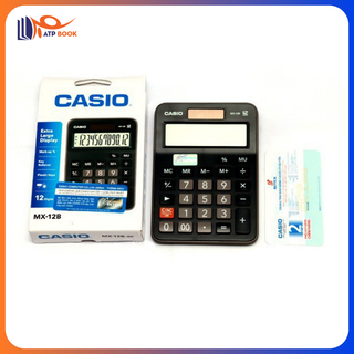 Máy tính casio mx-12b - bảo hành 7 năm chính hãng - atpbook store