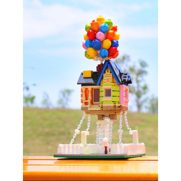 Mô Hình Lắp Ráp Nhà Bóng Bay Up Movie Mô Hình Trang Trí Mô Hình Decor Cao Cấp Mô Hình Quà Tặng