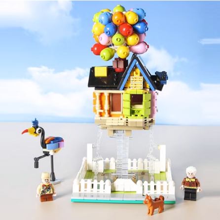 Mô Hình Lắp Ráp Nhà Bóng Bay Up Movie Mô Hình Trang Trí Mô Hình Decor Cao Cấp Mô Hình Quà Tặng