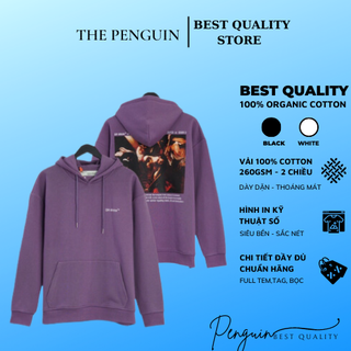 Áo Hoodie Off White Caravaggio CROWNING OVER Hot Trend - Hàng Siêu Cấp chuẩn Hãng The.Peguin