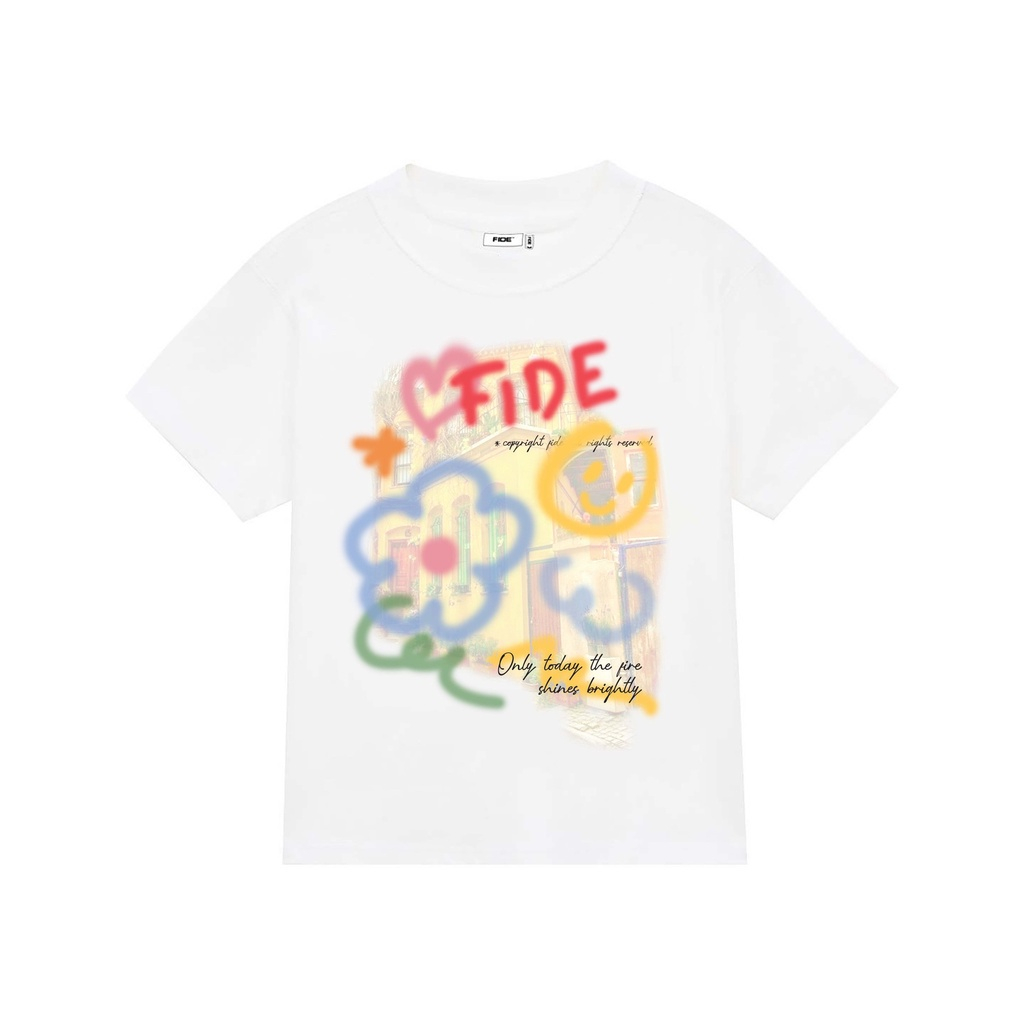 Áo Baby Tee FIDE thun cotton 100%, Áo thun BABY TEE Trendy 2023