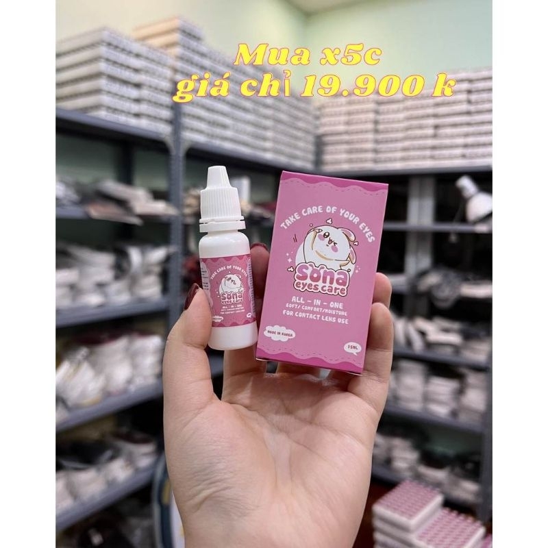 COMBO NƯỚC NGÂM, NHỎ MẮT LENS CHUYÊN DỤNG