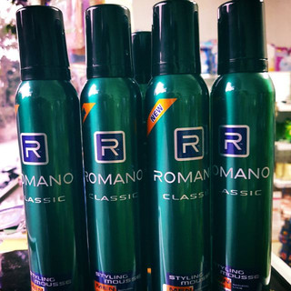 Mousse tạo kiểu tóc nam Romano Classic 175g