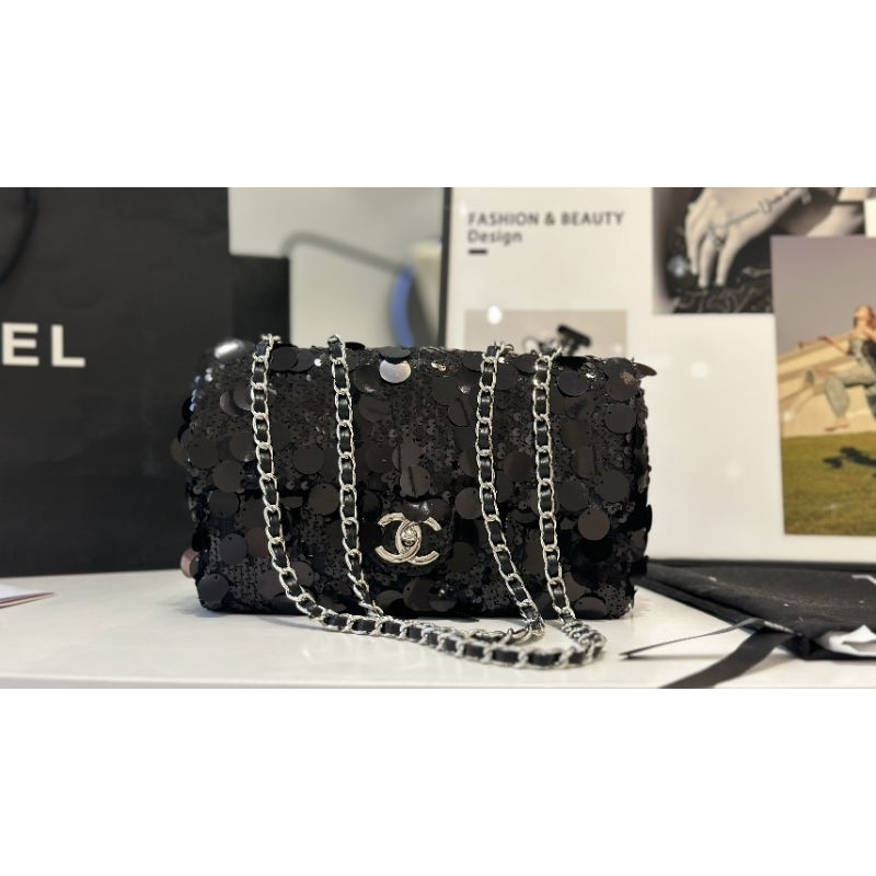Túi xách nữ BLing bling sz25cm cực đẹp phần cứng mạ hợp kim cao cấp fullbox vip