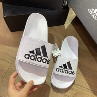 [CHÍNH HÃNG] DÉP ADIDAS LITE - BIG LOGO - MÀU TRẮNG - *WHITE* - CODE: GZ3779