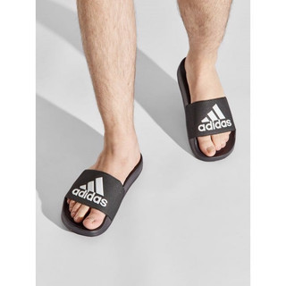 [CHÍNH HÃNG] DÉP ADIDAS LITE - BIG LOGO "MÀU ĐEN" - *BLACK* - CODE: GZ3779