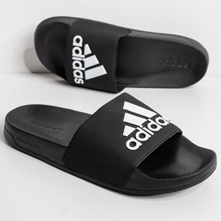 [CHÍNH HÃNG] DÉP ADIDAS LITE - BIG LOGO "MÀU ĐEN" - *BLACK* - CODE: GZ3779