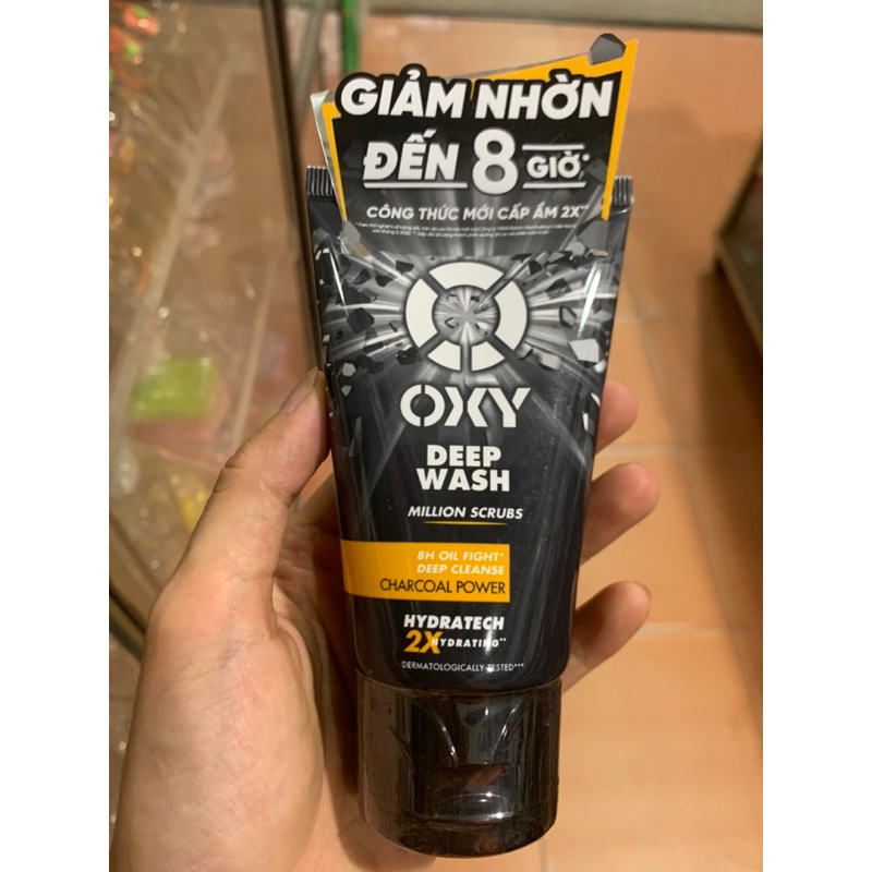 Sữa Rửa Mặt Oxy Deep Wash 50g và 100g