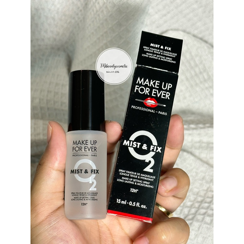 Xịt khoá nền trang điểm MAKE UP FOR EVER Mist & Fix Setting 15ml