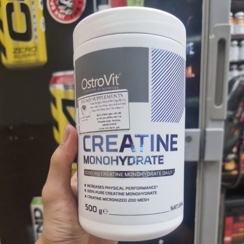 CREATINE - TĂNG SỨC MẠNH CƠ BẮP, BỔ SUNG CỦA OSTROVIT (300g/500g) - SCITEC (300G) Hà Nội Supplement