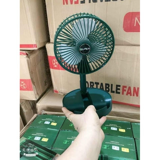 Quạt tích điện mini gấp gọn