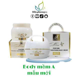 Kem tắm trắng hương nước hoa a & Kem body mềm A chính hãng