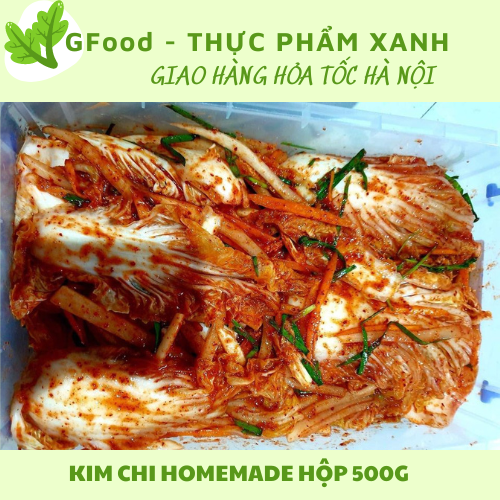 Kim chi homemade chuẩn vị Hàn-hộp 500g