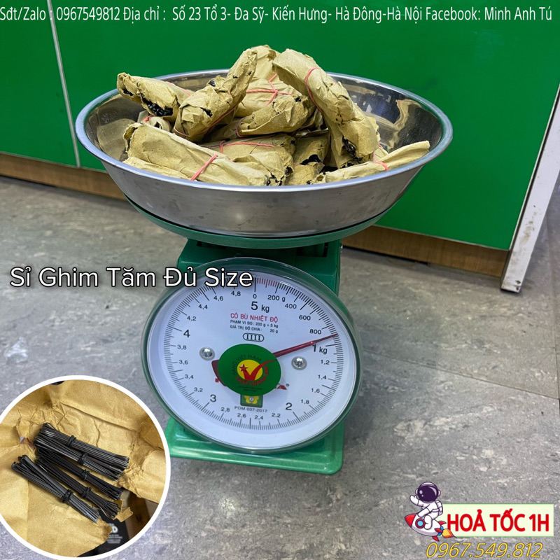 Sỉ Ghim tăm 1Kg Đủ Size Ngắn Dài cài tóc tiện dụng Không Han Gỉ