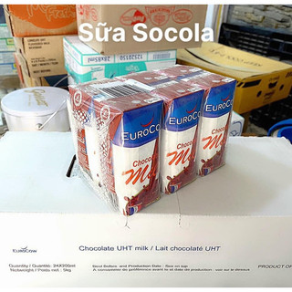 Lốc 6 hộp 200ml sữa socola Pháp