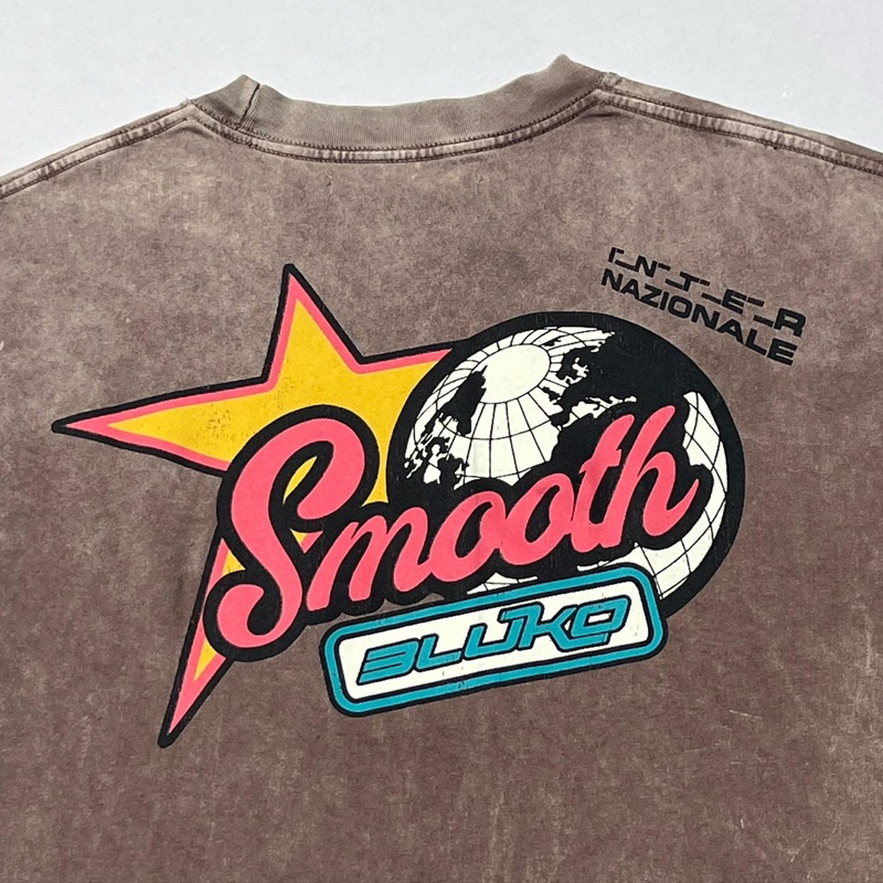 Áo thun Wash unisex Smooth tshirt