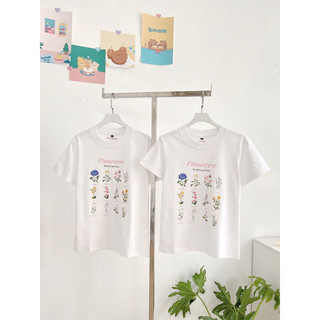 BUDDIES | Áo thun babytee trắng in hình no2