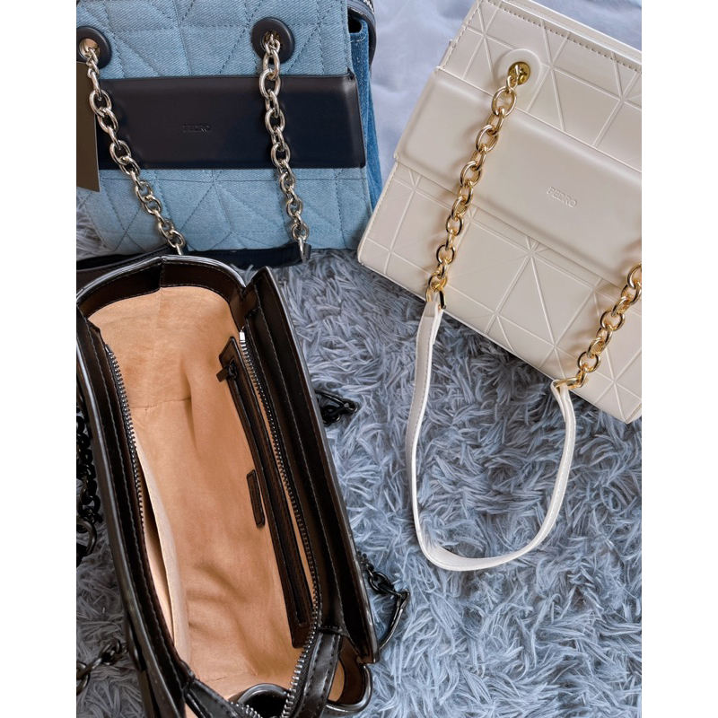 Túi Pedro Gigi dây phối xích size 23 PW2-76390095