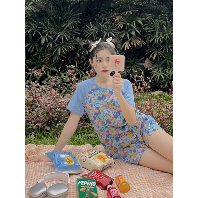 Bộ Thun Cotton F.21 (Size L: 55-60kg)
