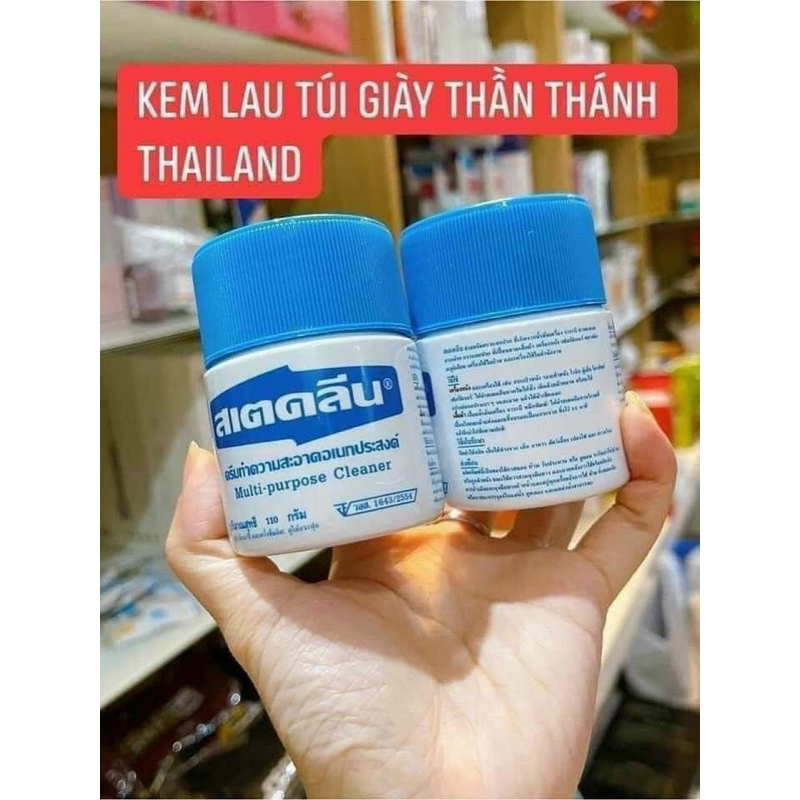 Kem Lau Chùi Đa Năng Các Đồ Dùng Bằng Da Túi Xách,Giày Dép,Hàng Chuẩn Thái Lan