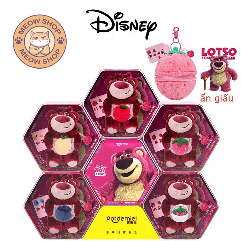 Hộp ngạc nhiên Blindbox gấu dâu Lotso thơm mùi dâu 🍓