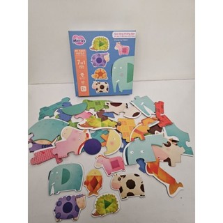 BỘ XẾP HÌNH MIDEER “MY FIRST PUZZLE