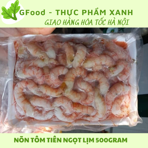 Tôm sắt biển bóc nõn khay 500gr