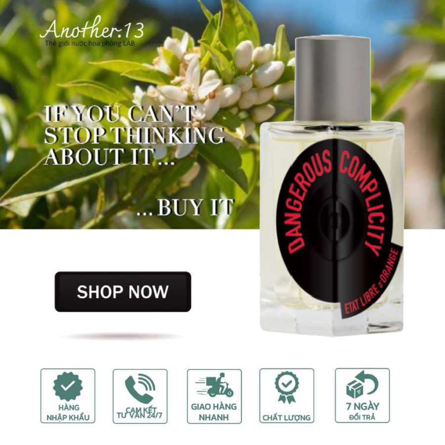 Nước hoa Unisex ETAT LIBRE DORANGE / EDP