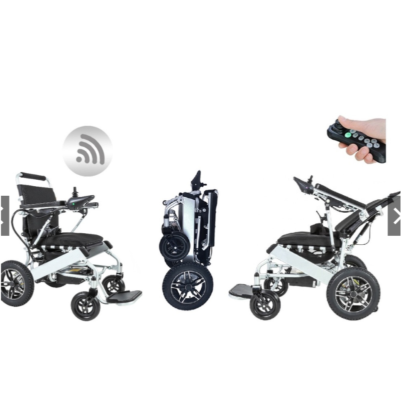【Thương hiệu Đức - Kalibu】601N/AR Xe lăn điện ngả lưng trọng lượng nhẹ có wireless remote