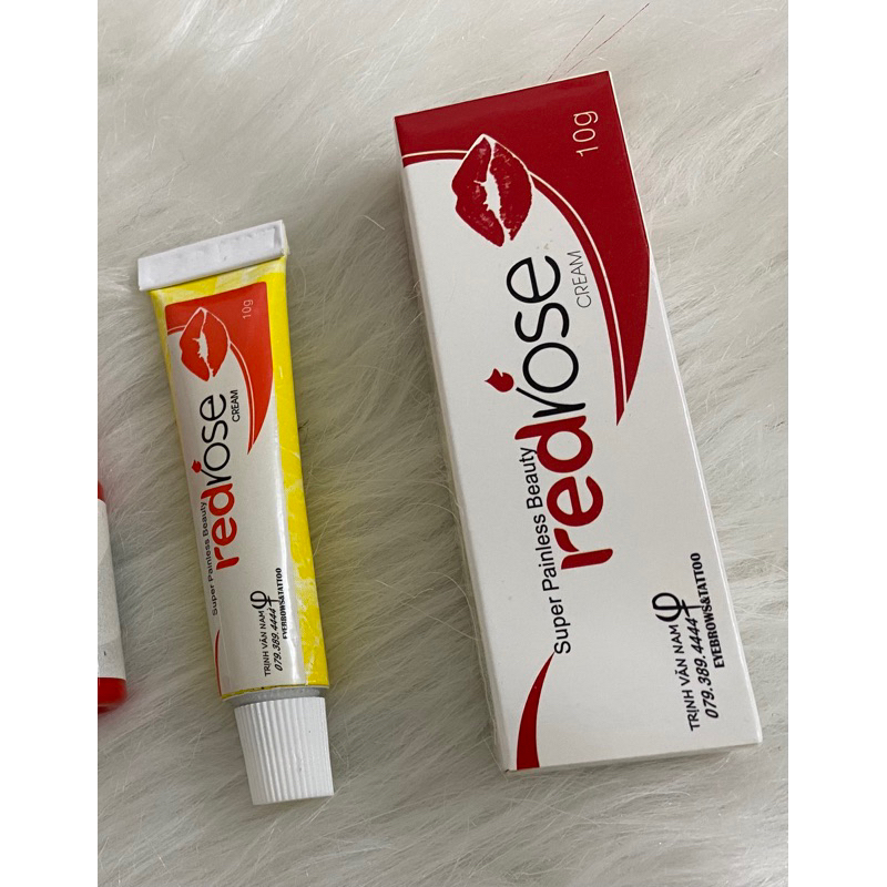 combo mua 3 tặng 1 tuýp kem redrose 10g
