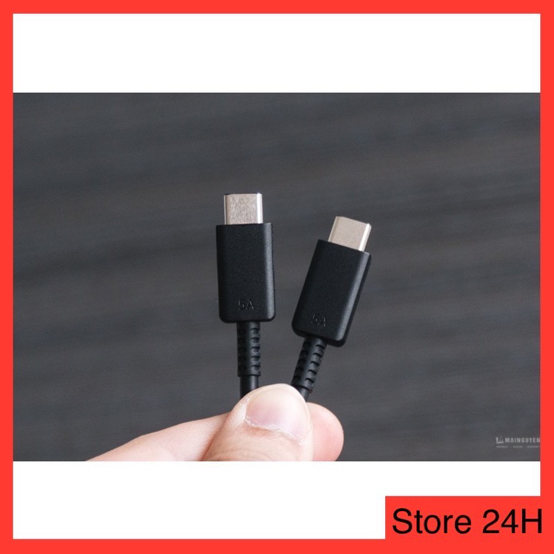 Bảo Hành 1 Đổi 1 - Bộ Củ Sạc Nhanh SS 25w + Cáp TypeC to TypeC  Cho Galaxy Note10+/S10Plus/S20/S20+/S20Ultra