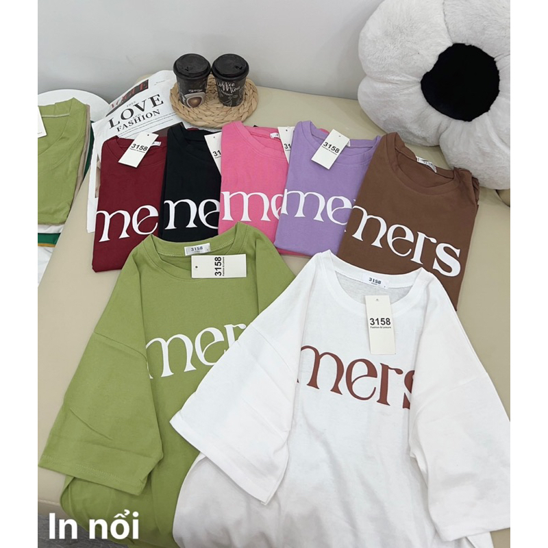 Áo phông thụng 3158 chất cotton khô đẹp mã A01
