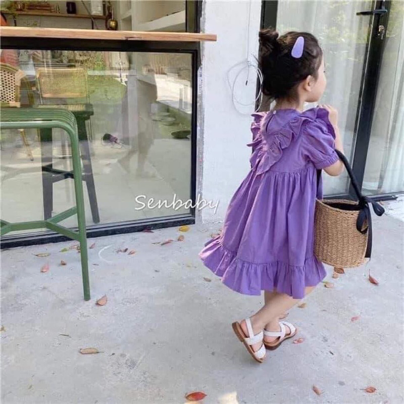 Đầm tím bèo size 12-37kg